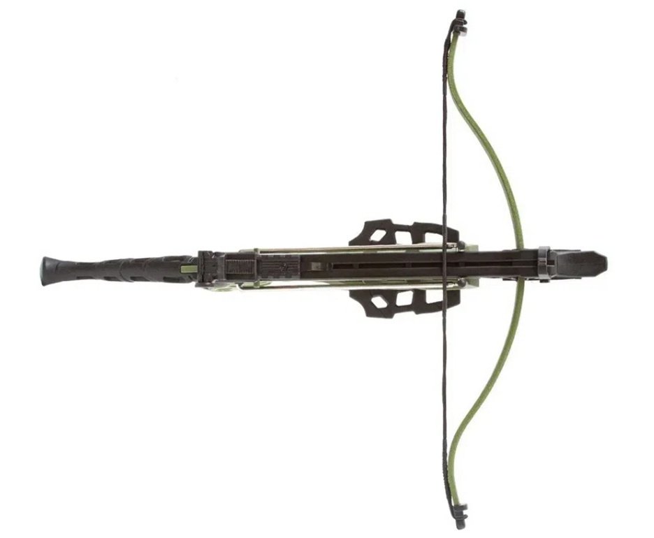 Balestra Besta MK-TCS1-G Alligator 80 Libras Verde - Man kung + Kit 12 Flechas