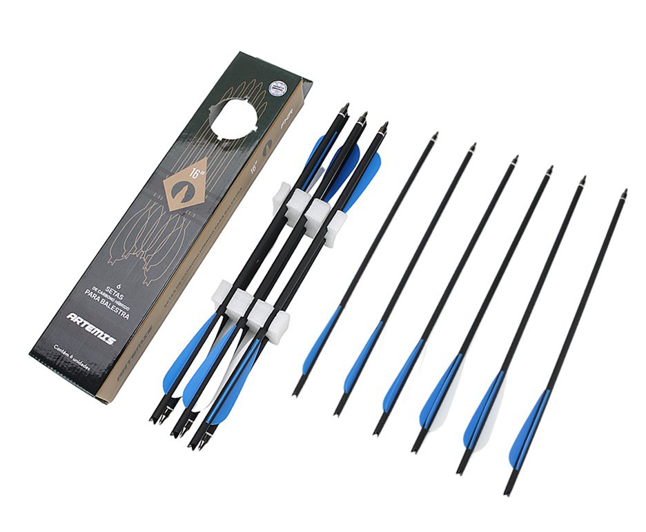 Seta em Fibra Carbono Misto 16" Artemis FXR - 316 c/ 6uni