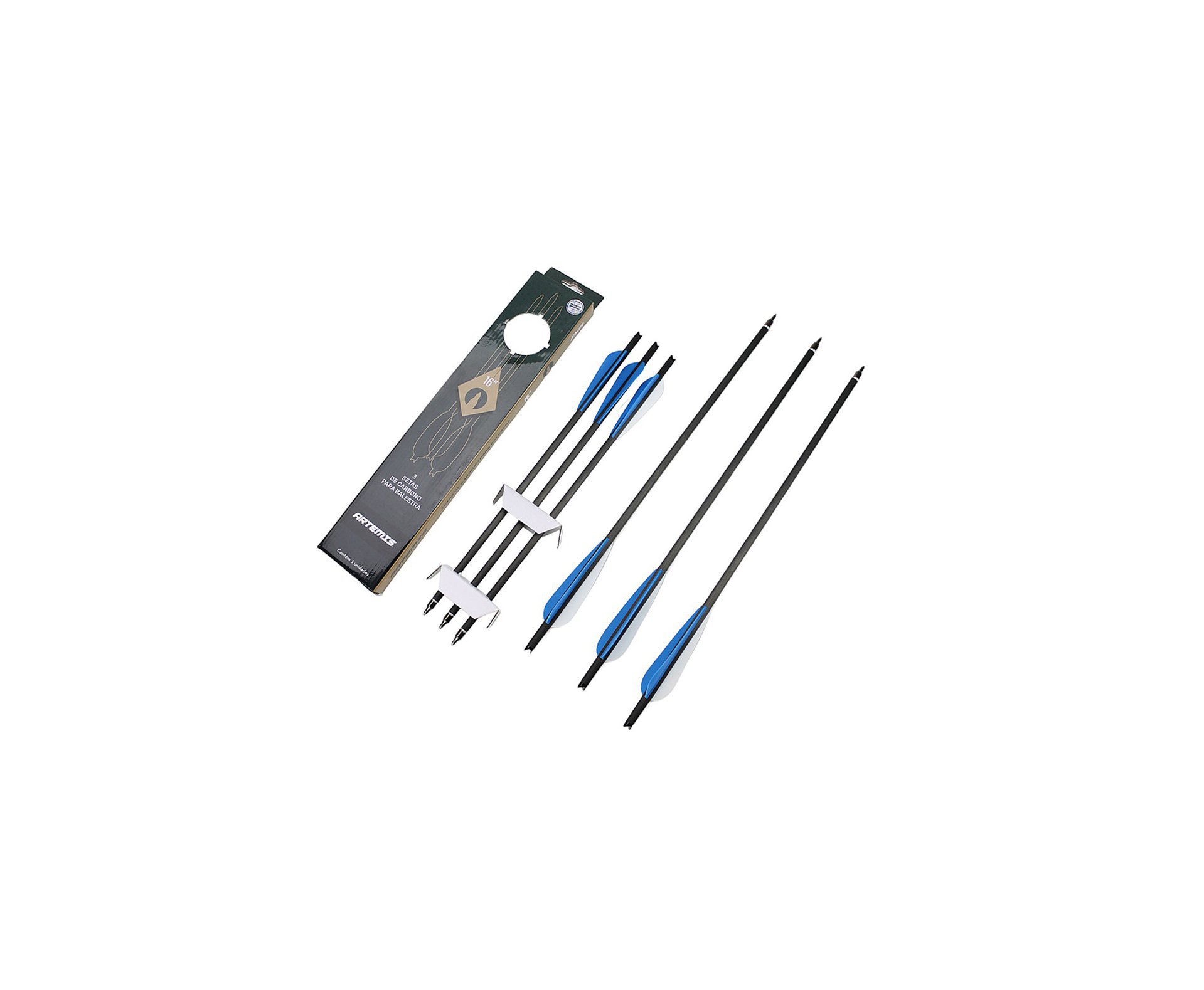 Seta em Fibra Carbono Puro 16" Artemis FXR - 315
