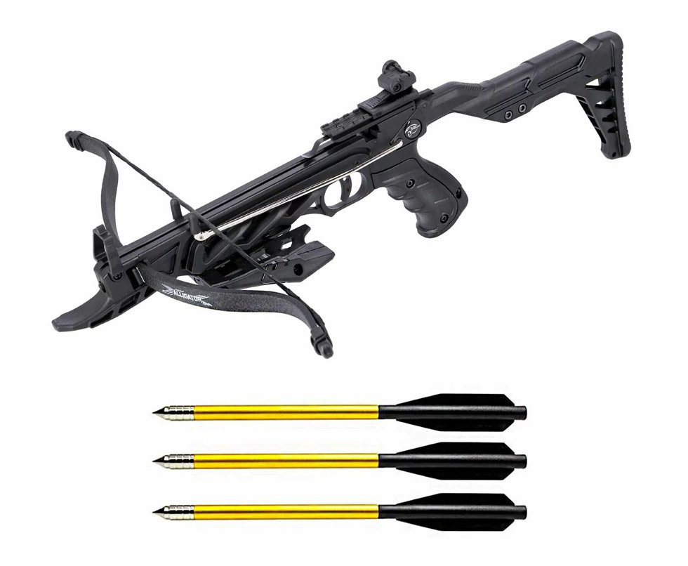 Balestra Besta MK-TCS2-BK Alligator 80 Libras Black - Man kung