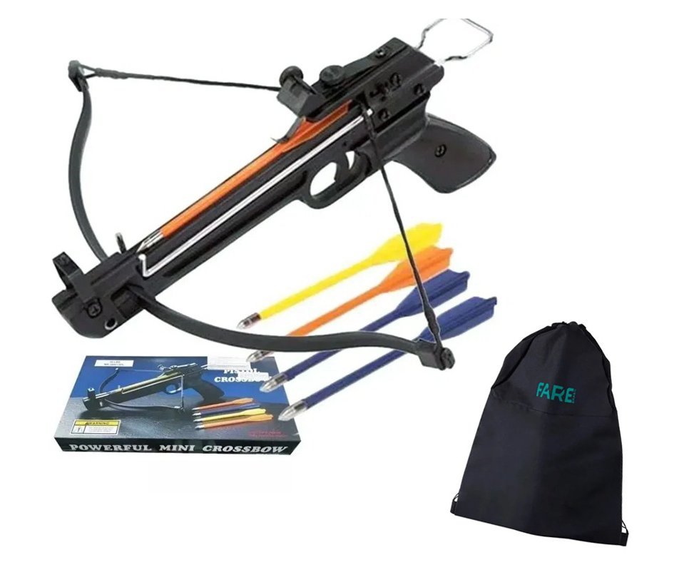 Besta Pistol Crossbow - Recurva Man Kung Mk-50a1/5pl 50lbs + Mochila/Capa