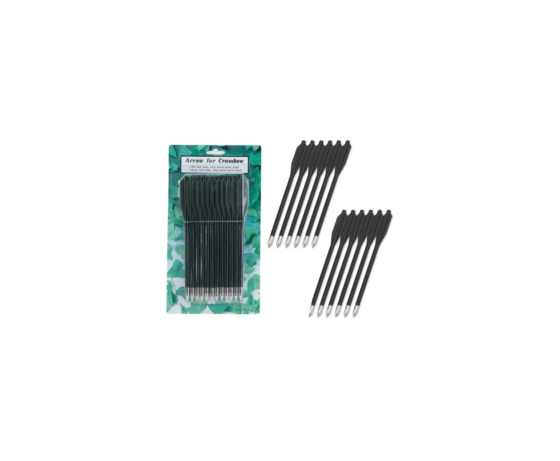 Besta balestra Recurvo Pistola Alligator TCS2- G 80 Lbs - Man Kung + Kit 12 Flechas