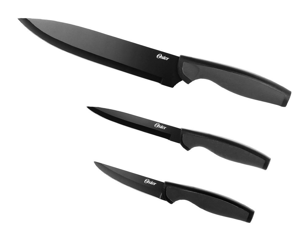 Jogo de Facas de Cozinha 3 Peças Slice Craft Oster