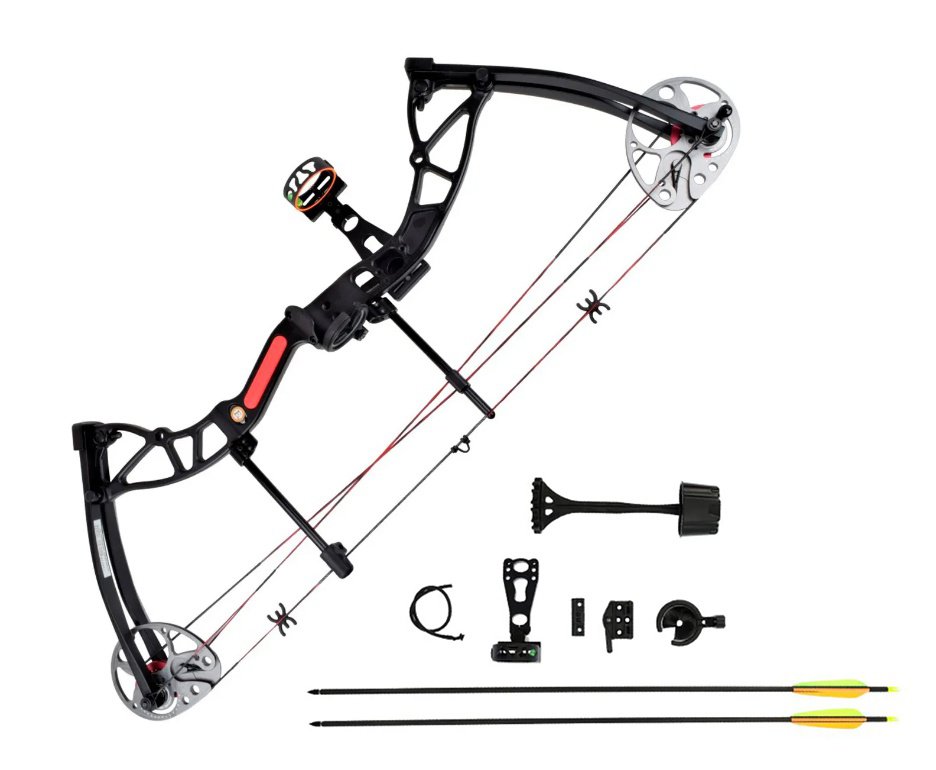 Arco Composto 15 - 70 Lb Exterminator Deluxe KIT - Ek Archery