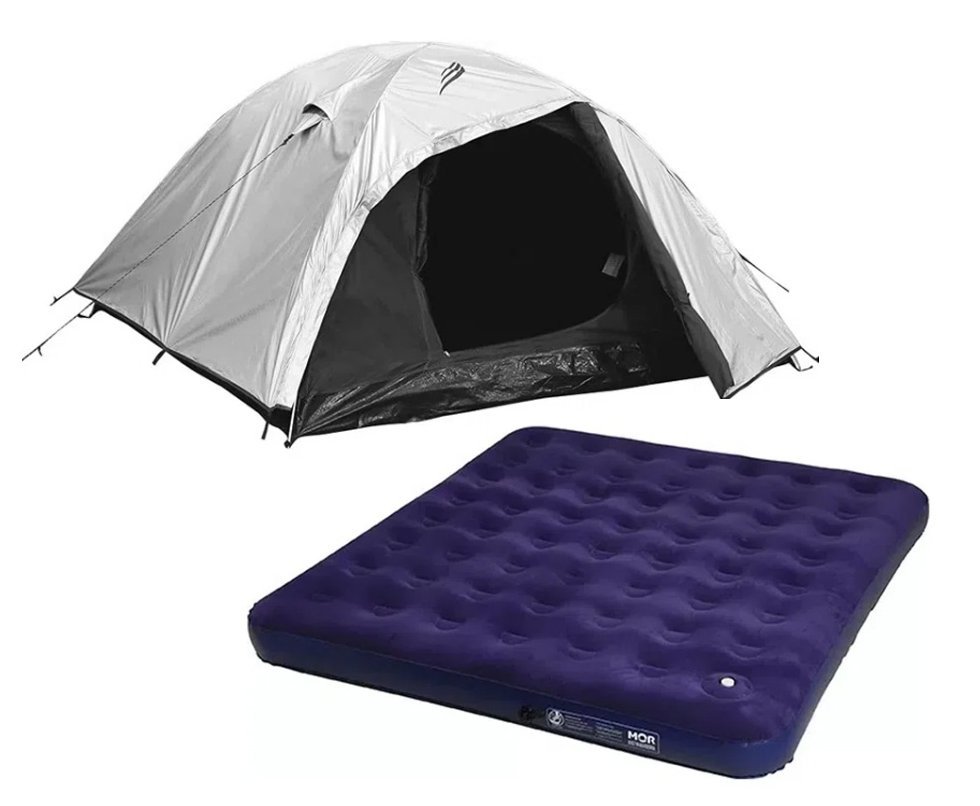 Barraca de camping Onix 4 Pessoas Blackout 2000mm + Colchão KING