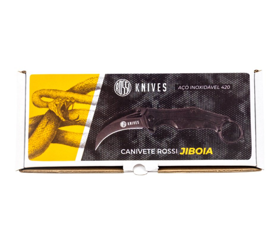 Canivete Jiboia Karambit F386 - Rossi