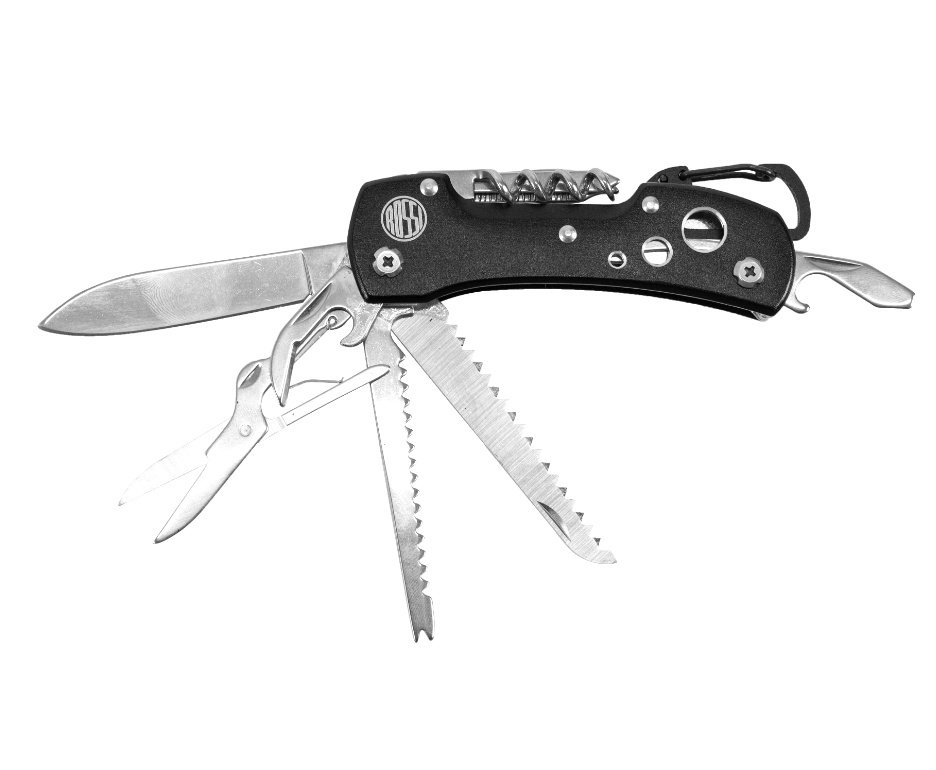 Canivete Ferramenta Multitool Black - Rossi