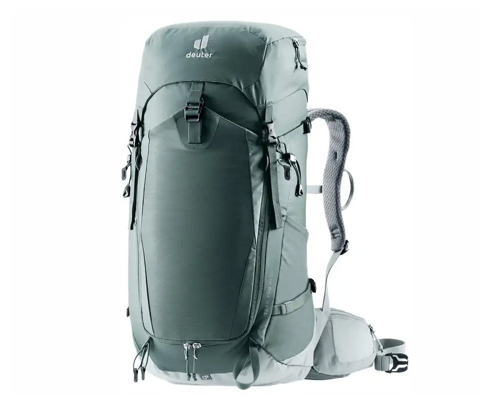 Mochila de Ataque Trail Pro 34 litros Feminina SL Azul Petróleo - Deuter