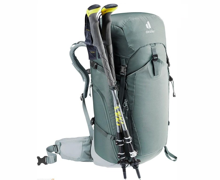 Mochila de ataque Trail Pro 34 litros feminina SL Azul - Deuter