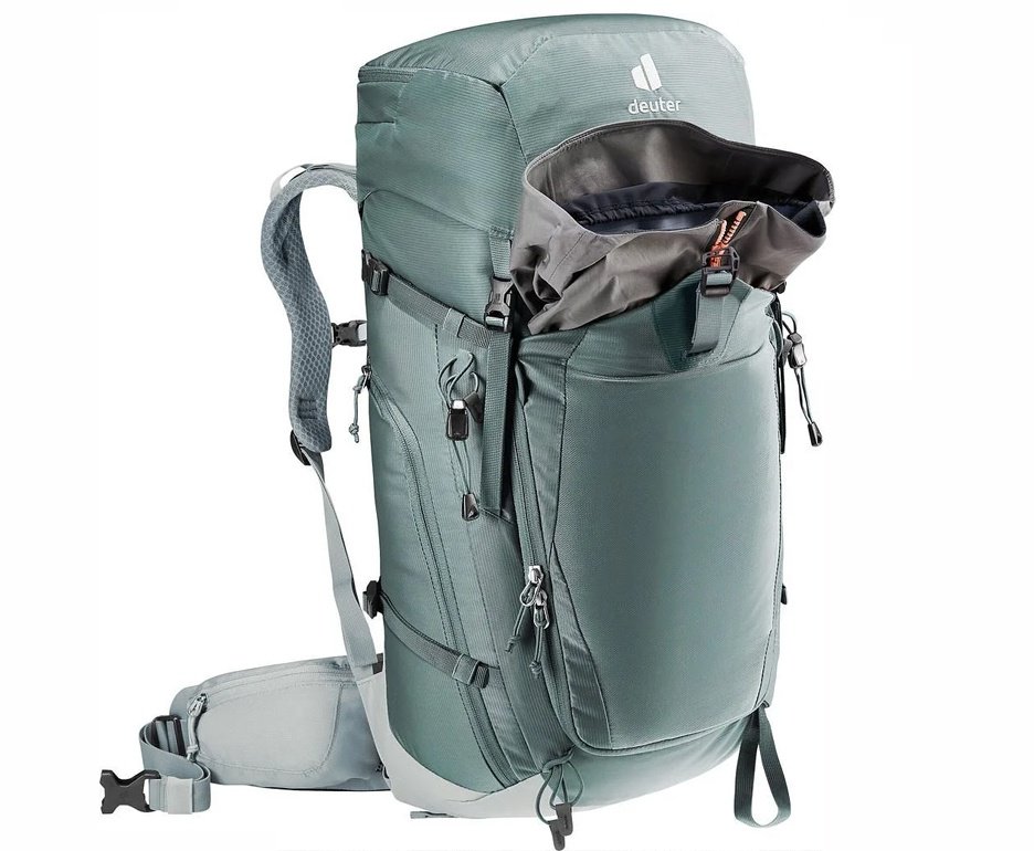 Mochila de ataque Trail Pro 34 litros feminina SL Azul - Deuter