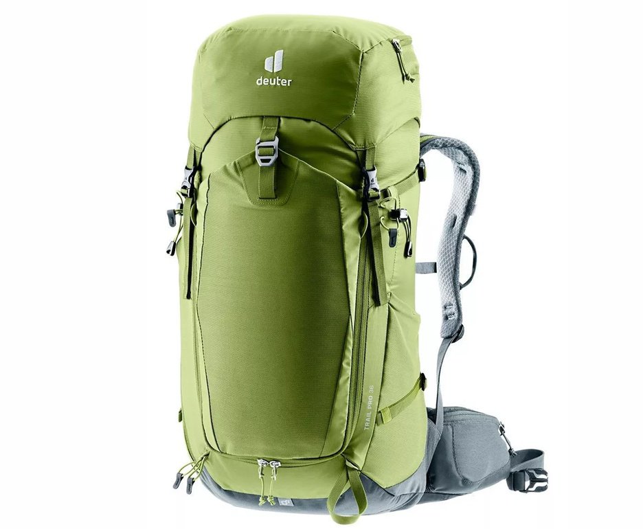 Mochila de Ataque Trail Pro 36 litros Verde - Deuter