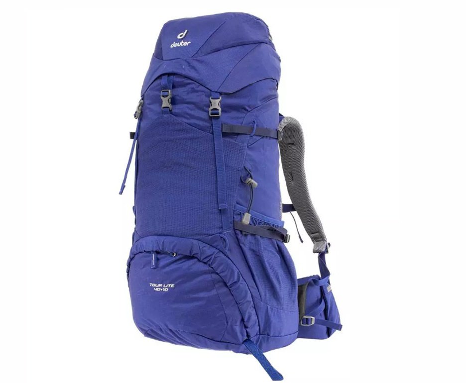 Mochila Deuter Tour Lite 40+10L Azul Trekking