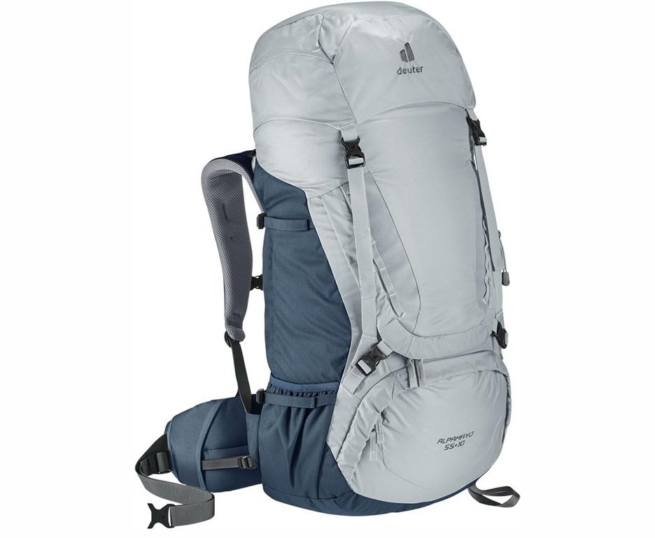 Mochila Alpamayo 55+10 L Cinza - Deuter