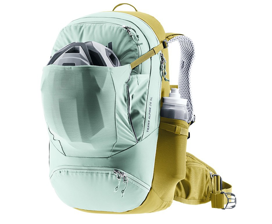 Mochila Transalpine 28 SL Verde/Cinza - Deuter