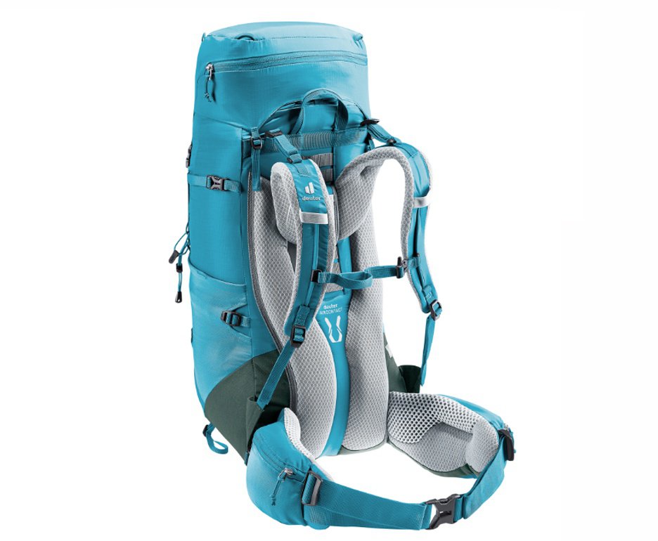 Mochila Aircontact Lite SL 35+10 litros Azul/Cinza - Deuter