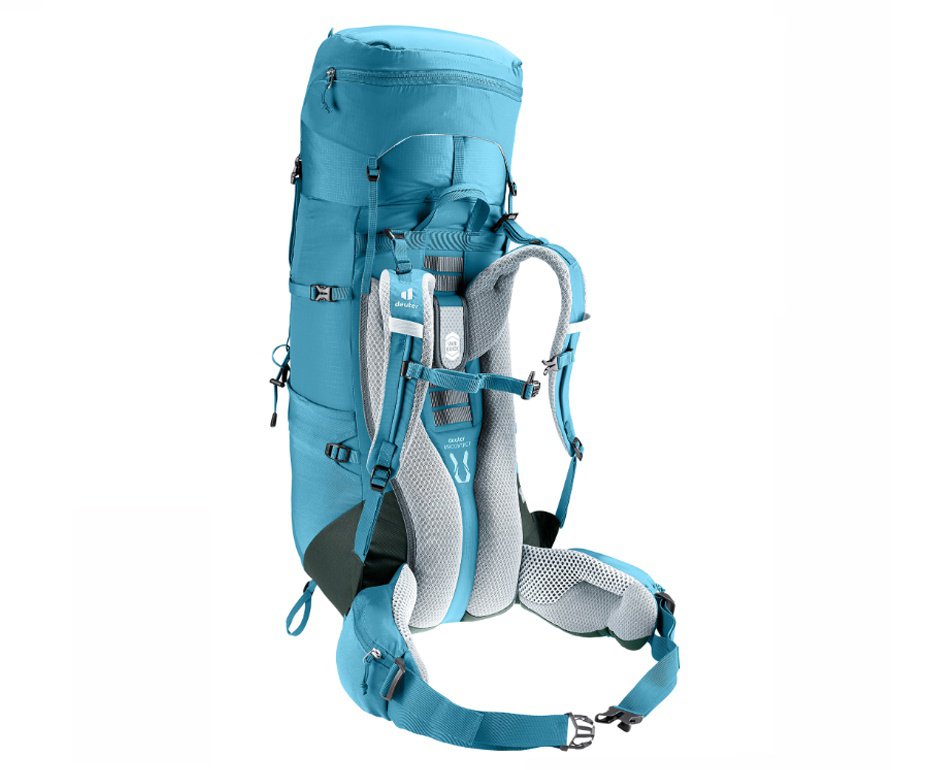 Mochila Aircontact Lite SL 35+10 litros Azul/Cinza - Deuter