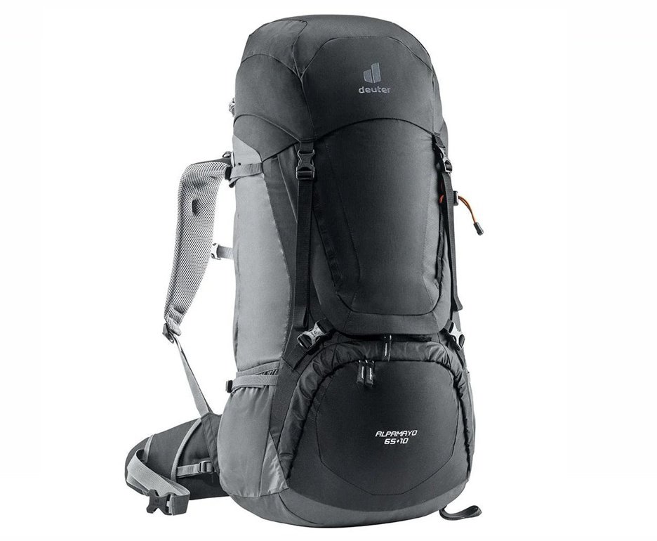 Mochila Alpamayo 65+10L Cargueira Preta - Deuter