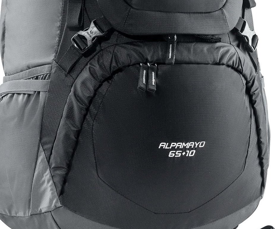 Mochila Alpamayo 65+10 L Preta - Deuter