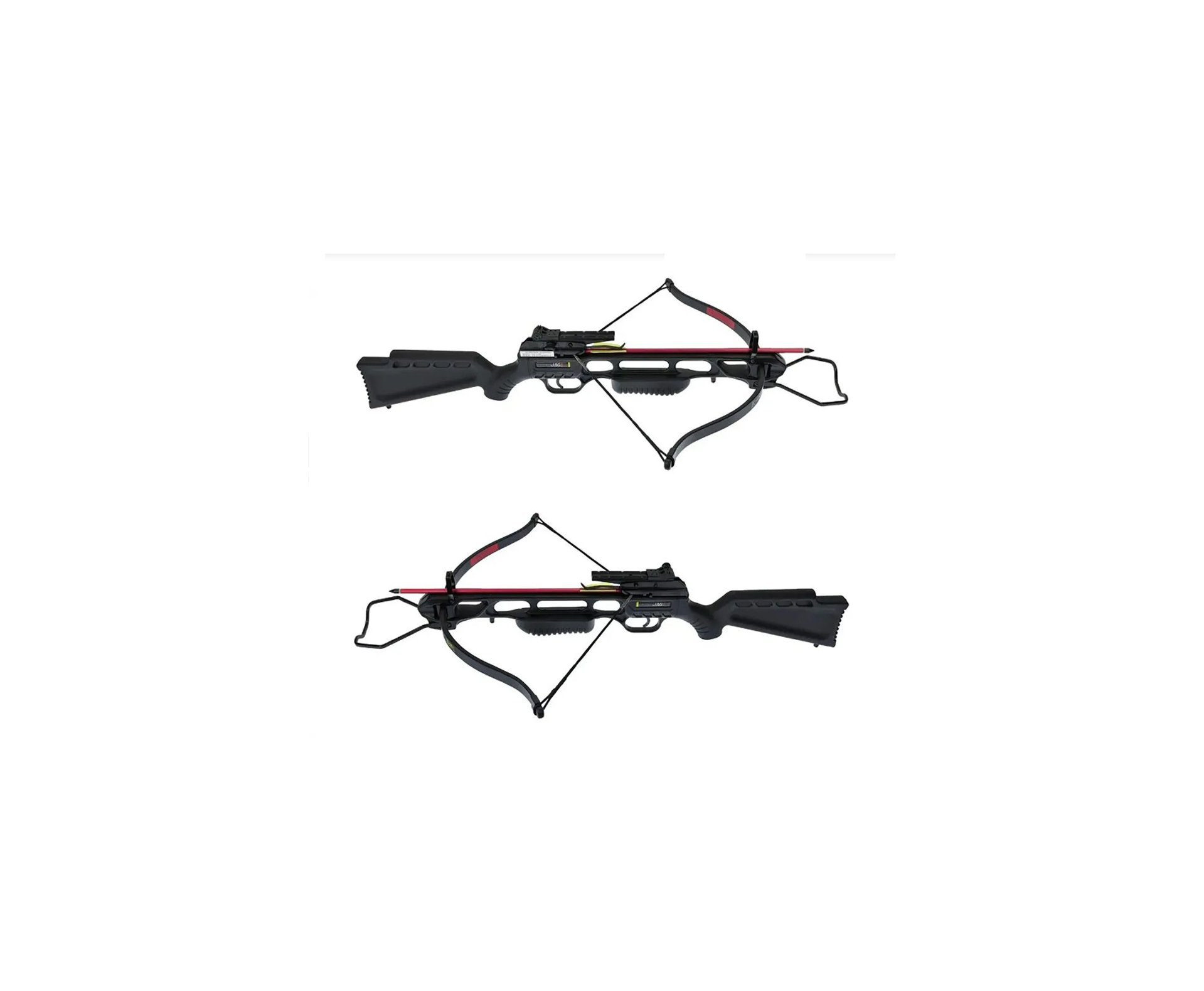 Besta/balestra Jaguar I Luxo 175 Libras com Red Dot Coronha Polímero - EK Archery