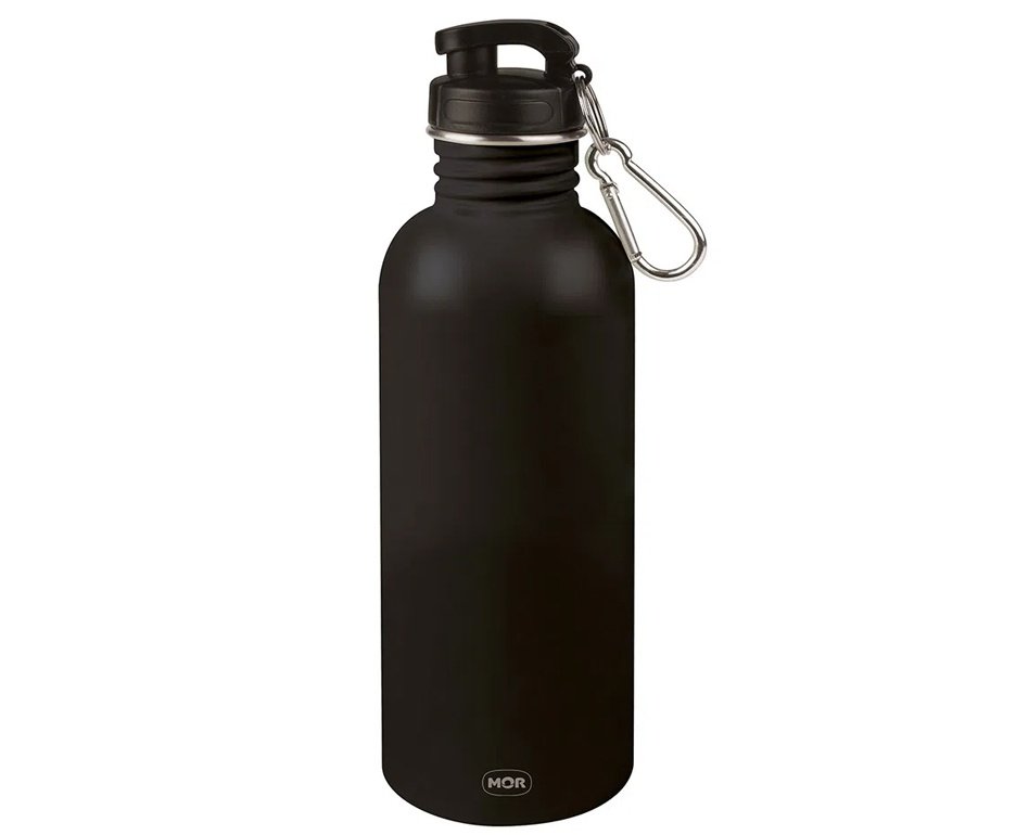 Garrafa 750ml Water To Go Trendy Preta - Mor