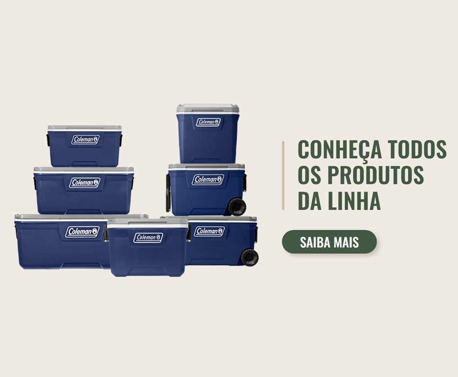 Caixa Térmica 316 Séries com Rodas 65 QT 61,5L Lakeside - Coleman