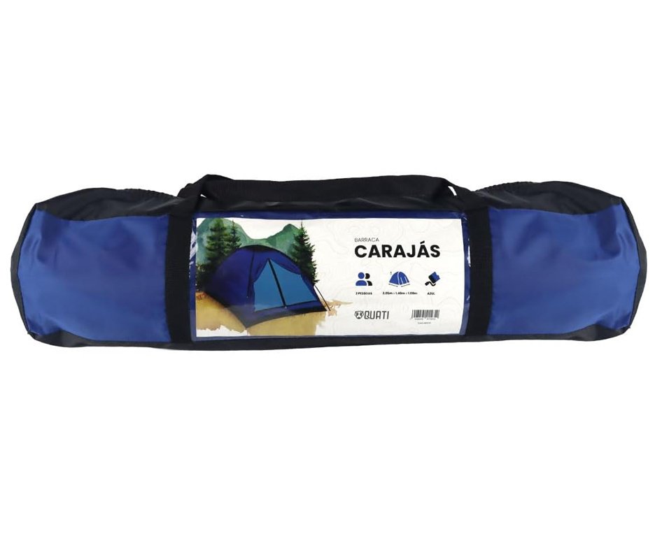 Barraca Camping Quati Carajas 2 Pessoas Azul