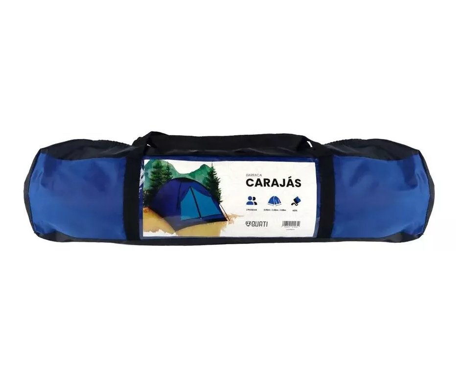 Barraca Camping Carajas 2 Pessoas Quati Azul