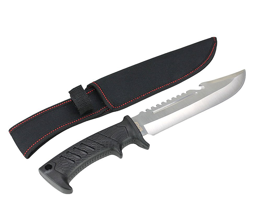 Faca aço inoxidável 3Cr13 Aquiles Caça e acampamento - Artemis FXR