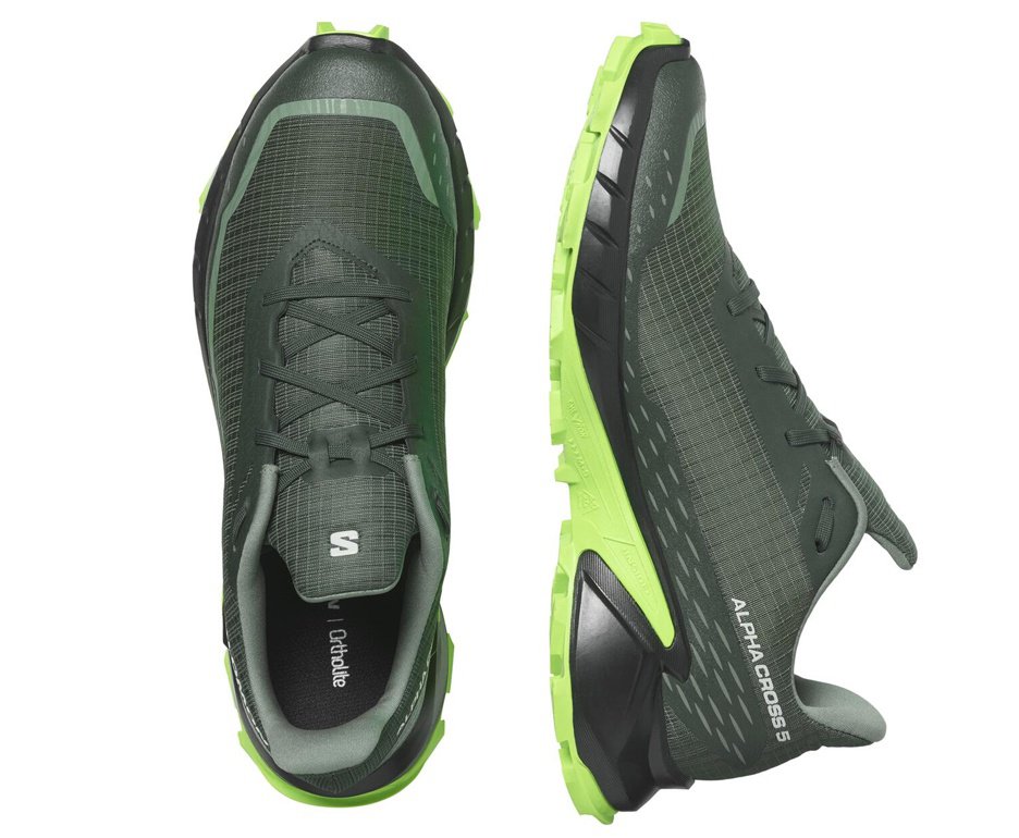 TENIS ALPHACROSS 5W MASCULINO VD OLIVA/VD LM/PT