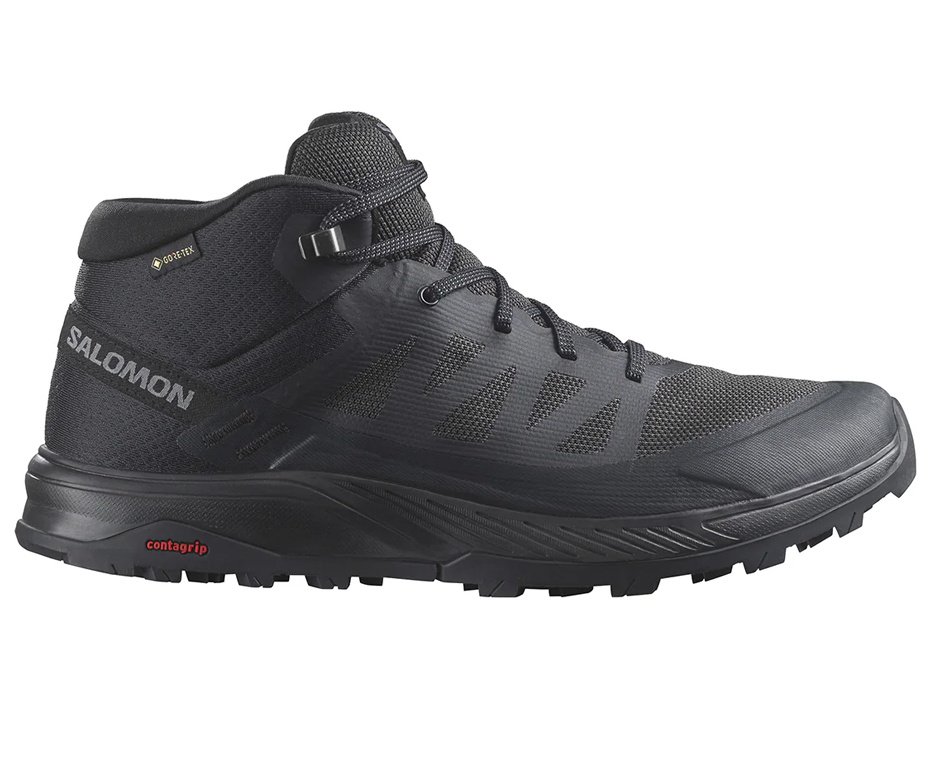 Bota Salomon Outrise Mid GTX Masculina Preta