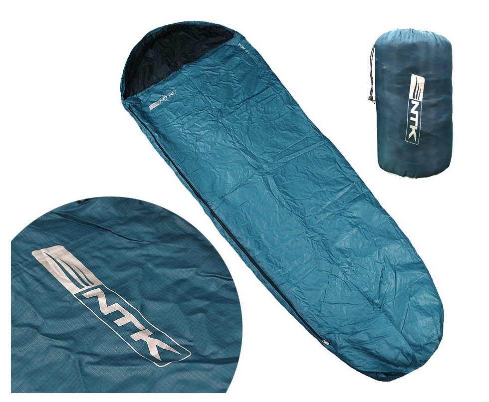 Saco De Dormir Micron X-Lite 5°c à 8°c Azul E Preto - Nautika