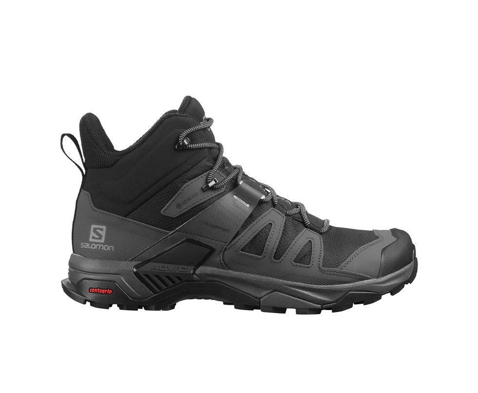 Bota Salomon X Ultra 4 Mid Gore Tex Masculina Preta