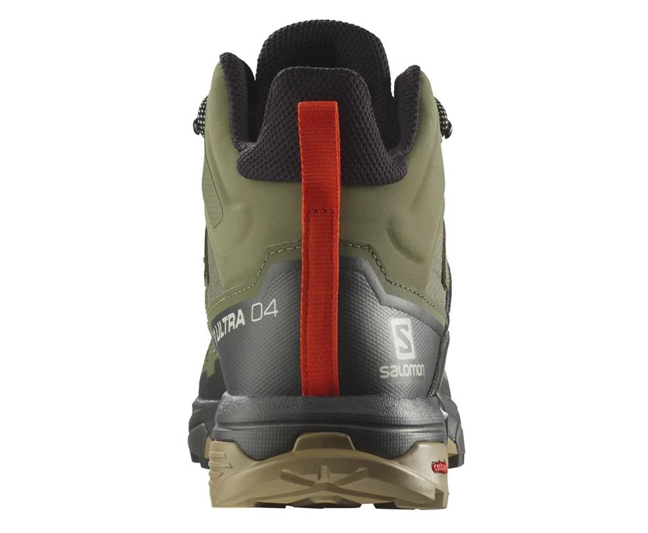 Bota X Ultra 4 Mid Gore Tex Masculina Verde Oliva/Preto