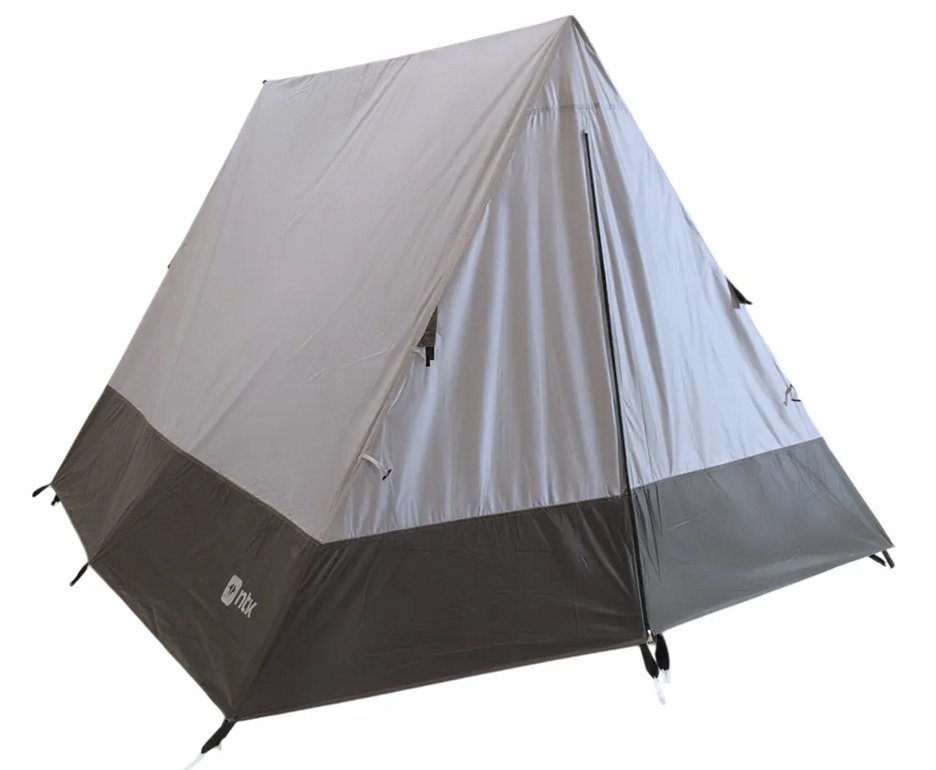 Barraca Camping 5 Pessoas 2,5x2,2m Canadense NTK Bege