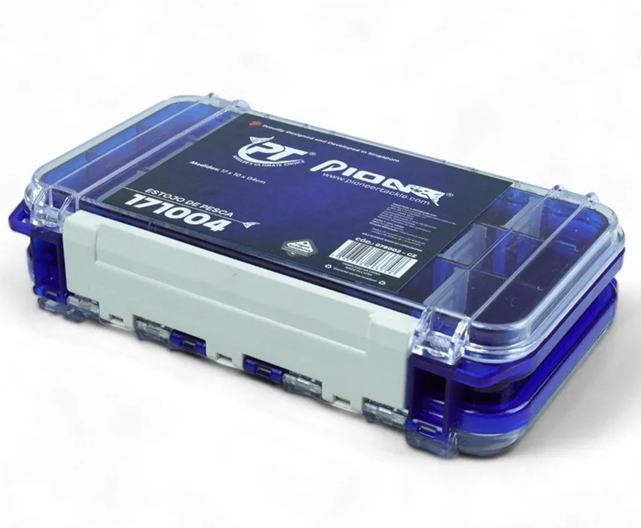 Maleta estojo de Pesca organizador Pioneer Tackle 171004 Azul