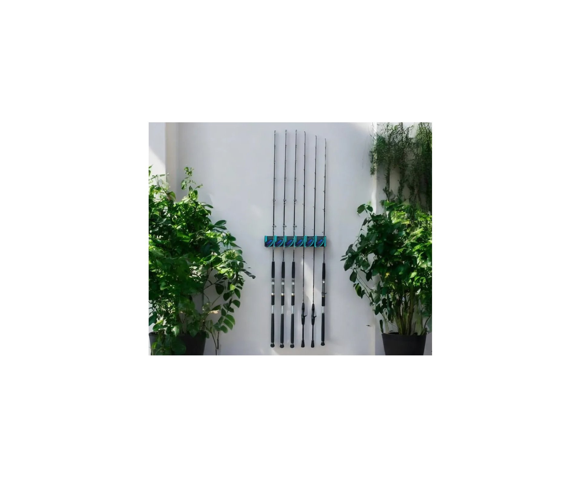 Suporte para Varas Pioneer Tackle Rod Holder Ultra AW-036 Preto