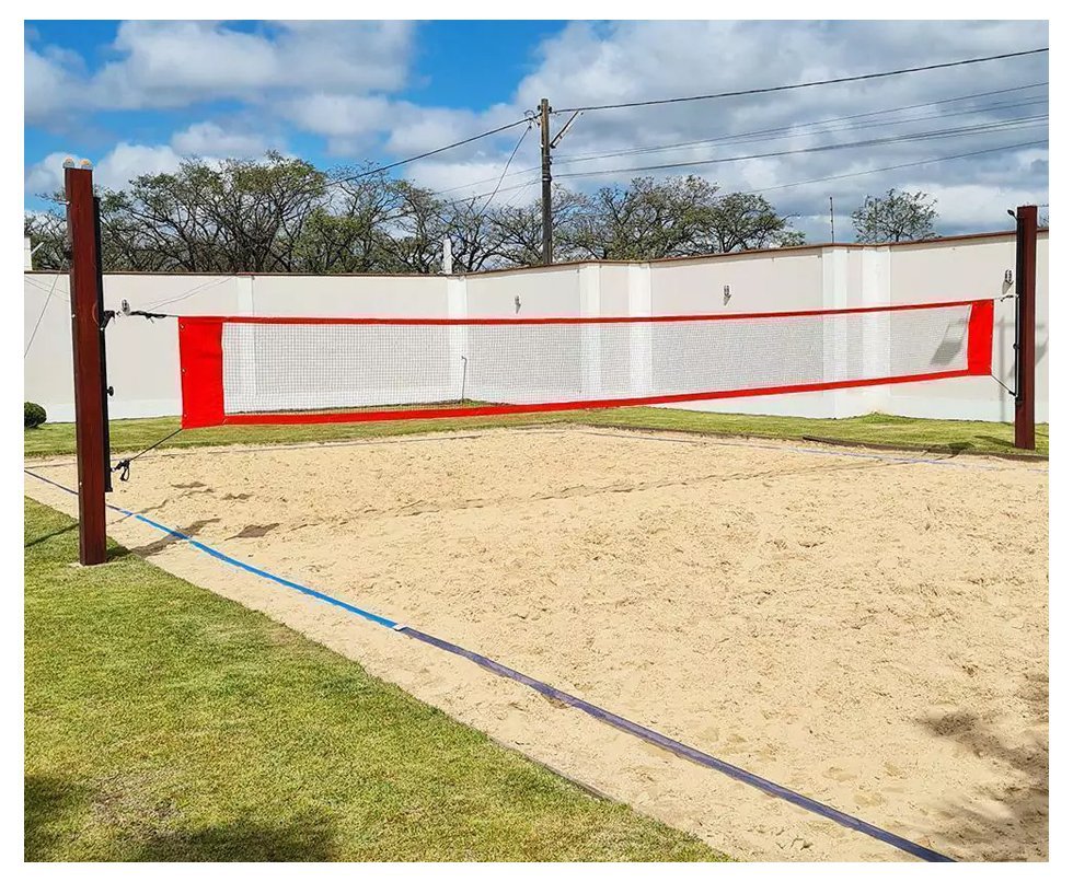 Rede Beach Tennis Zaka Vermelha