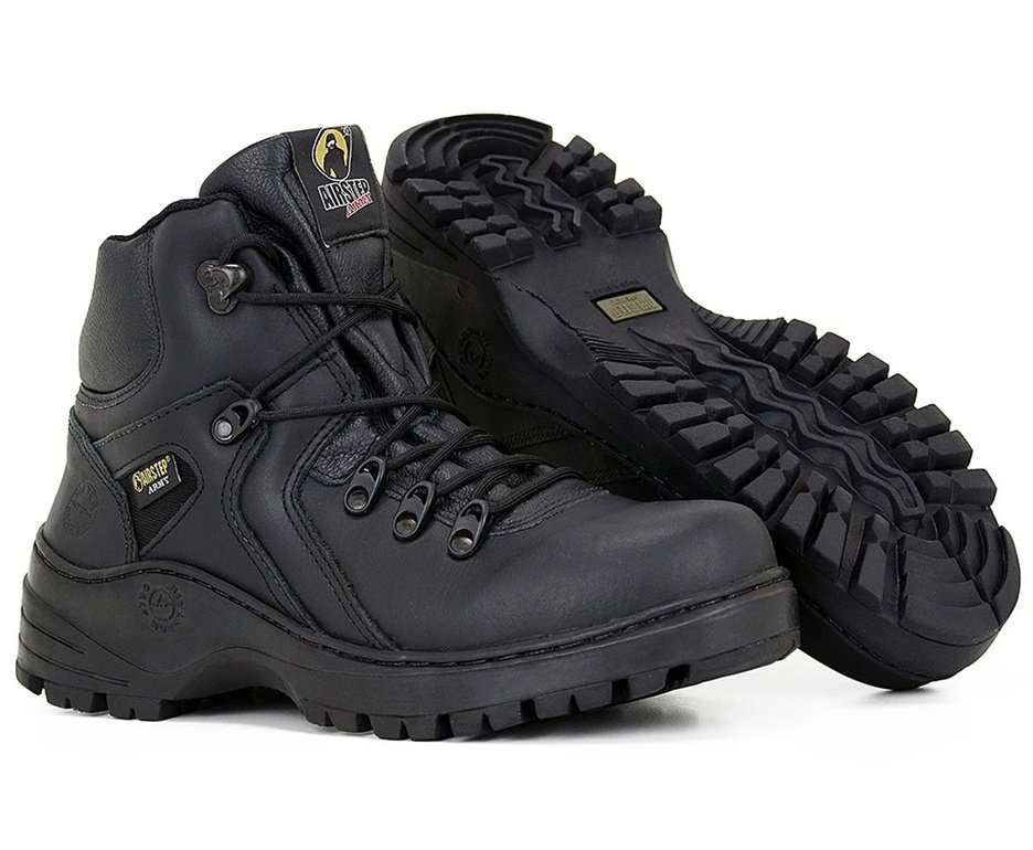 Bota Short Barrel Black 8820-1 - Airstep