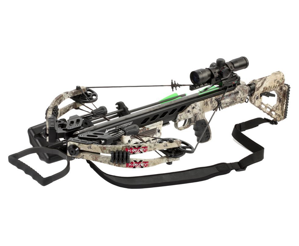 Balestra Composta Kornet MXT 405 200lbs + Luneta 4x32 Artemis By Hori-Zone