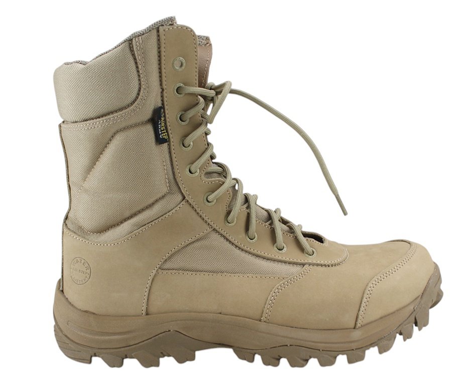 Coturno Tatico 8625 Impermeavel Palm. Antiperfuro Tan 44 - Airstep (OUTLET)