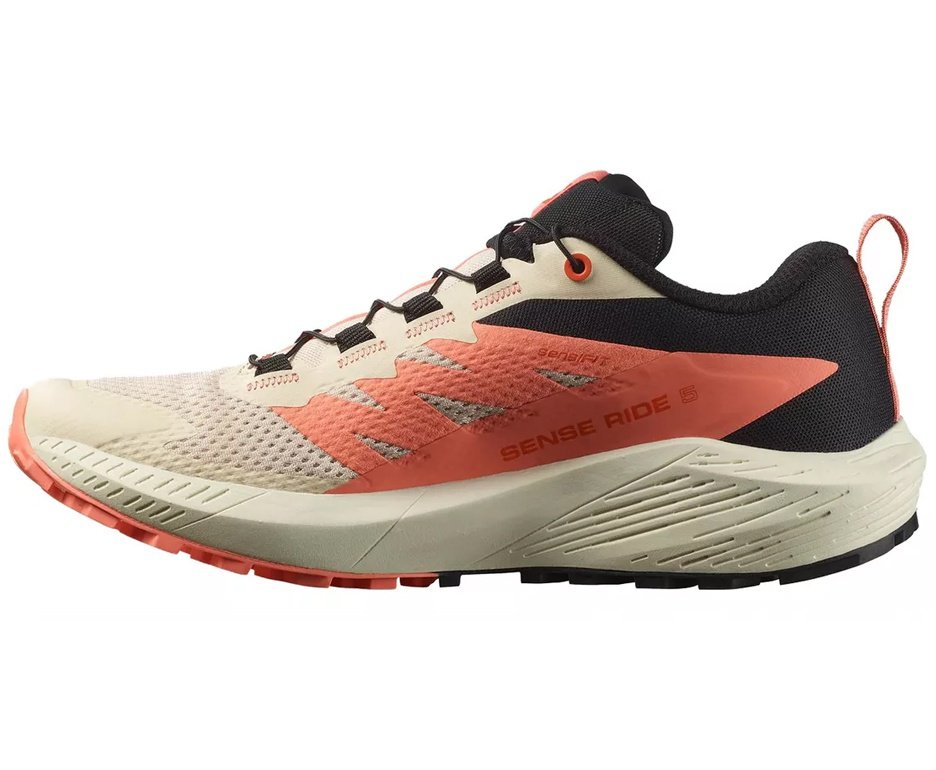 Tenis Salomon Sense Ride 5 Feminino  Fucsia /Black