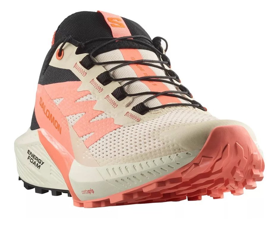 Tenis Salomon Sense Ride 5 Feminino  Fucsia /Black