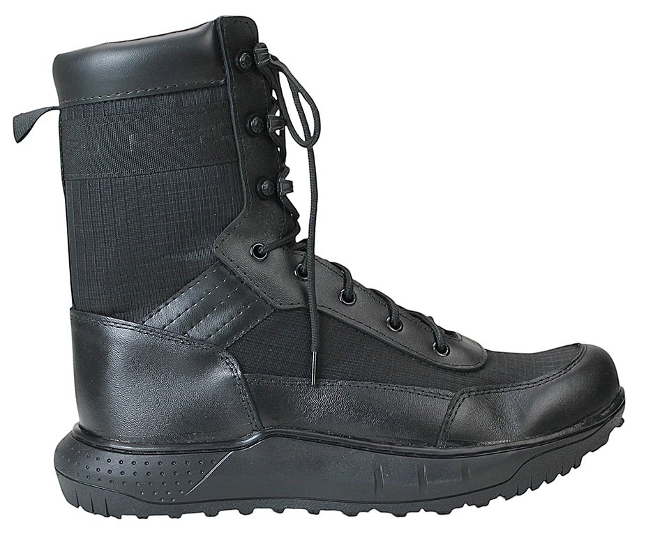 Bota Coturno Militar Acero Ligth Preto Zíper