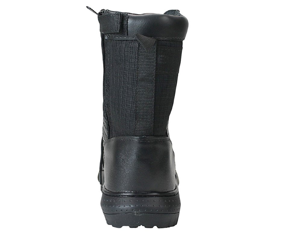 Bota Coturno Militar Acero Ligth Preto Zíper