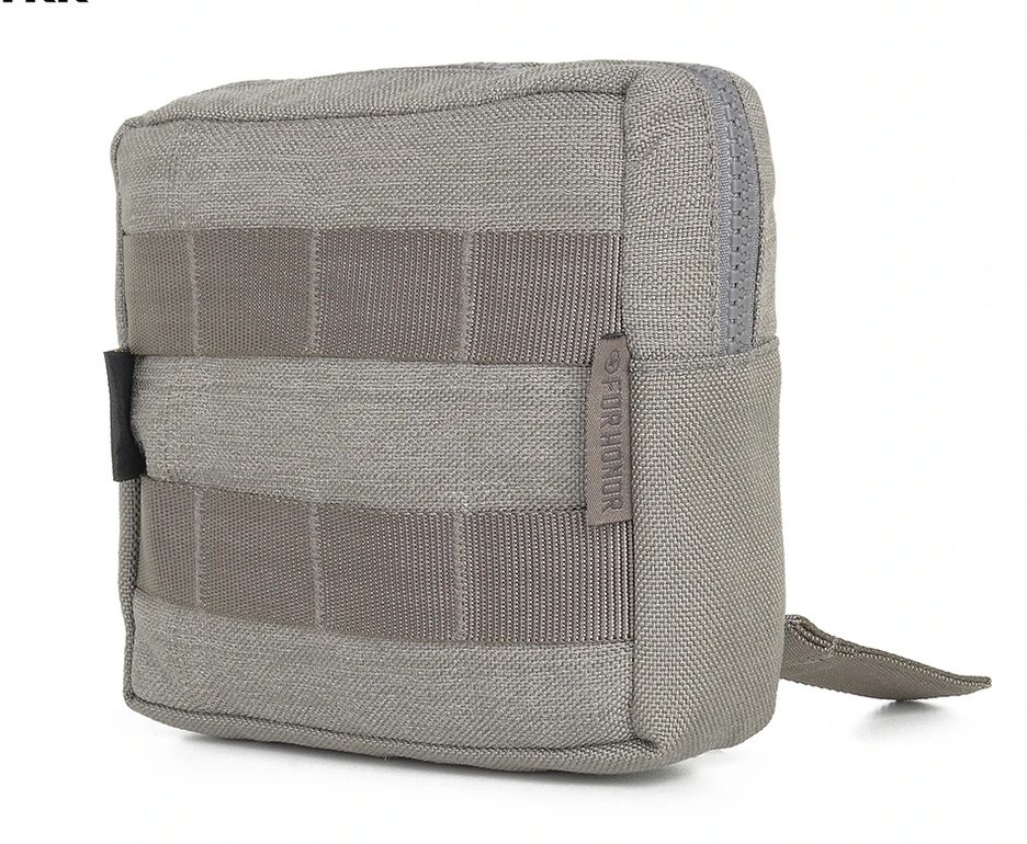 Bolso Horizontal Forhonor Cinza Brigada