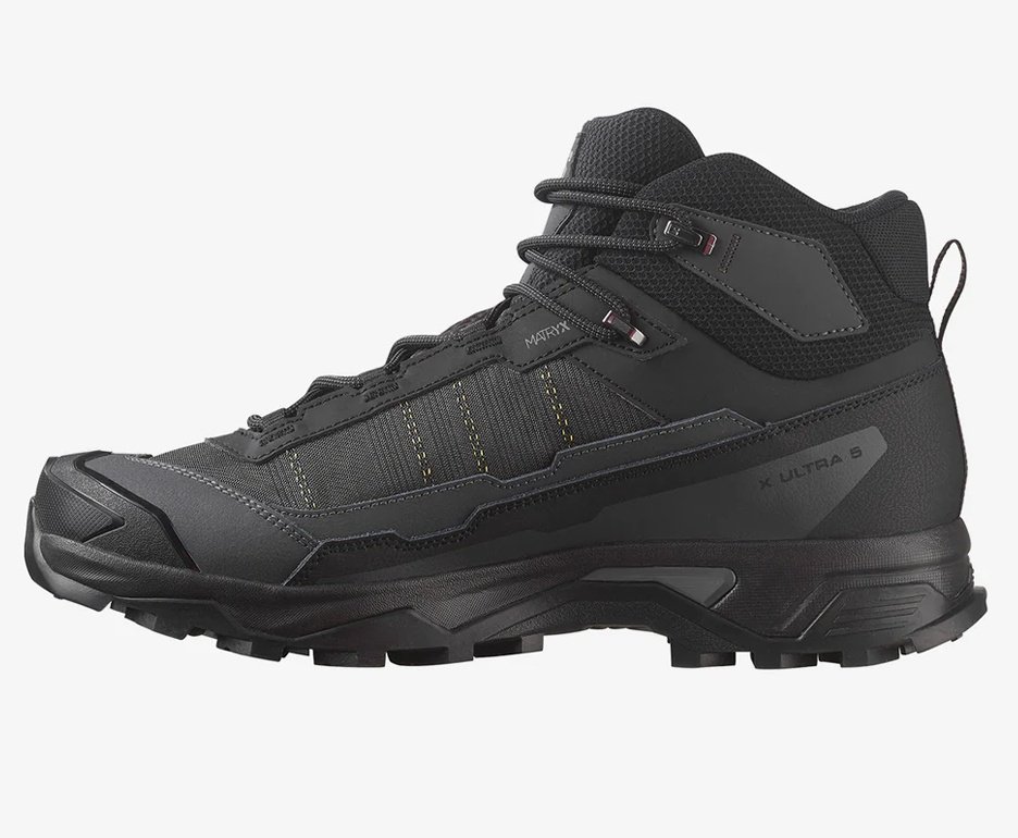 Bota Salomon X Ultra 5 Mid GTX Masculina Black/Asphal/Clr