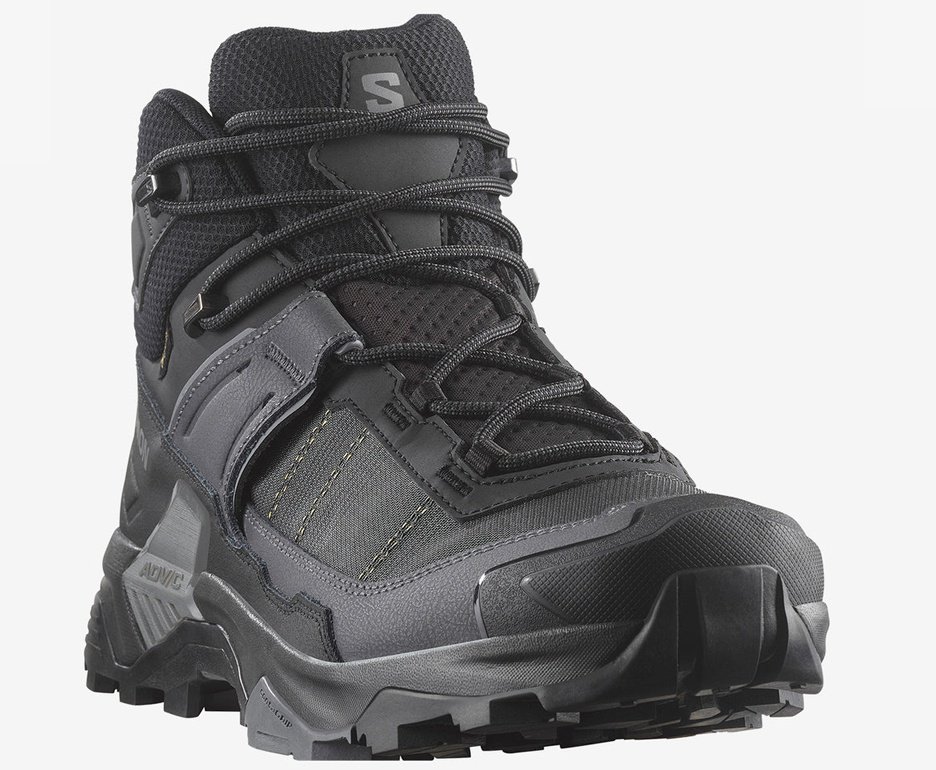 Bota Salomon X Ultra 5 Mid GTX Masculina Black/Asphal/Clr