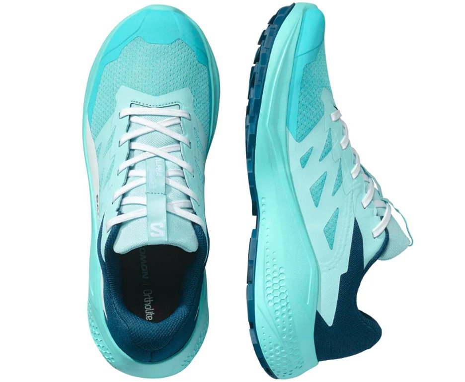 Tênis Salomon AlphaGlide Feminino Blue Trilha, Corrida e Caminhada