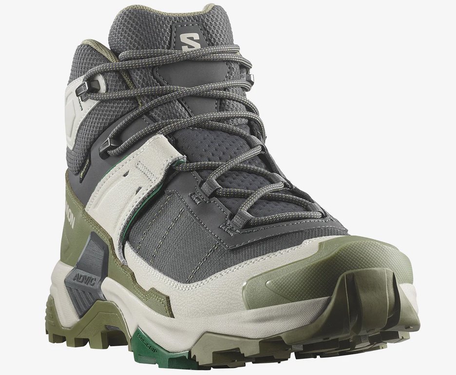 Bota Salomon X Ultra 5 Mid GTX Masculina Asphal/Aloe/Eden