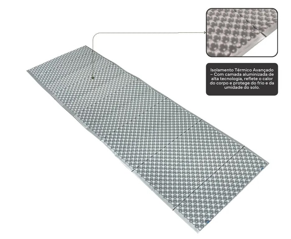 Isolante Térmico Odin Azteq XPE Dobrável e Aluminizado